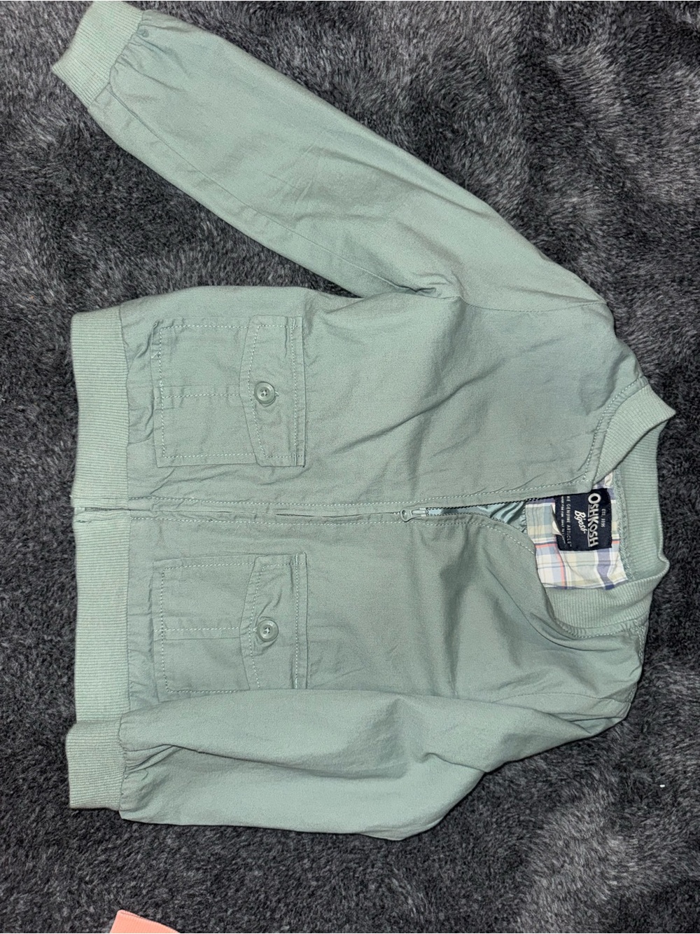 OshKosh B'gosh Light Sage Green Kids Jacket